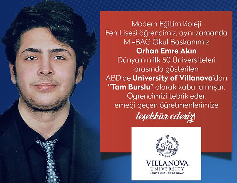 Fen Lisesi Öğrencimizden Dev Başarı!
