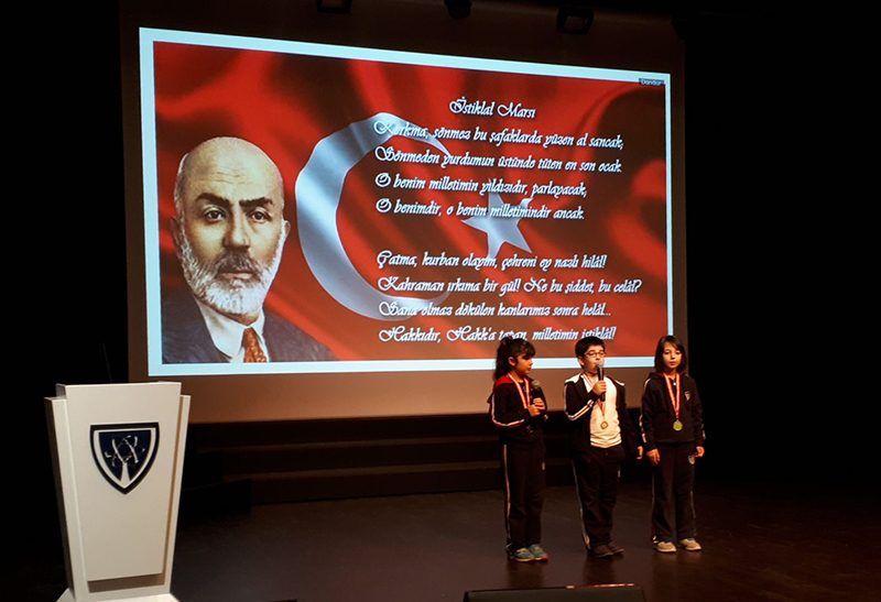 12 Mart İstiklal Marşı’nın kabulü okulumuzda kutlandı